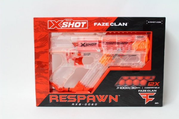 ZURU ZURU X-SHOT FaZe RespRound wyrzutnia12 36499