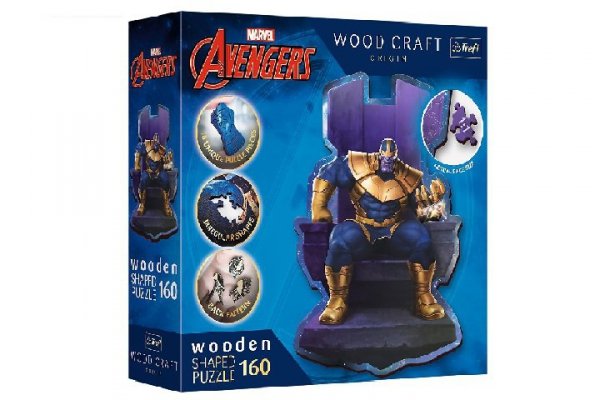 TREFL PUZZLE 160 Drew.Kontur.Thanos na Tronie 20184