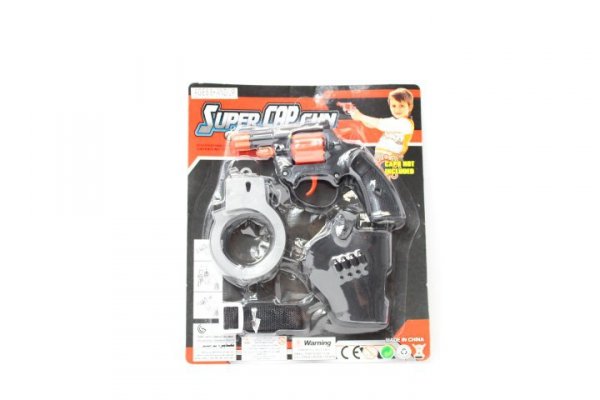 TRIFOX Pistolet na spłonkę + kajdanki A-0874 97462