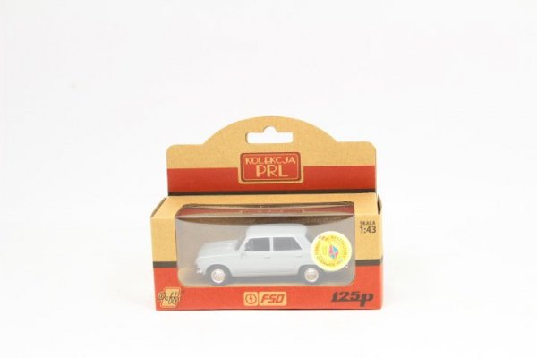 DAFFI Model PRL Fiat 125p popielaty K-587 15873