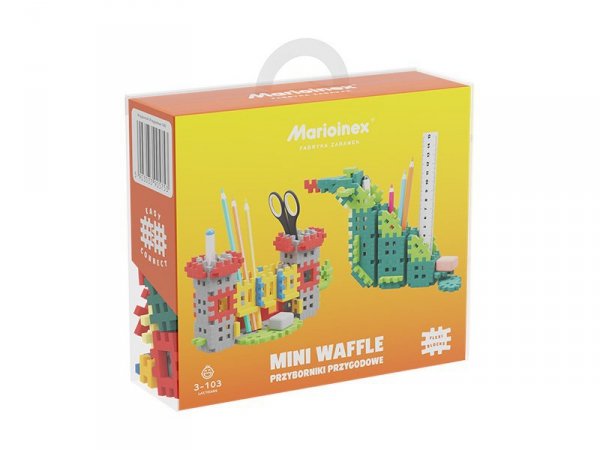 MARIOINEX Klocki wafle mini Przyb.Przygod. 140el 05753