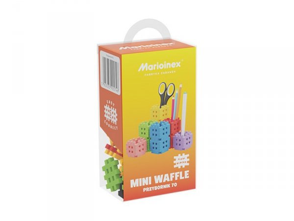 MARIOINEX Klocki wafle mini 70szt Przybornik 05746