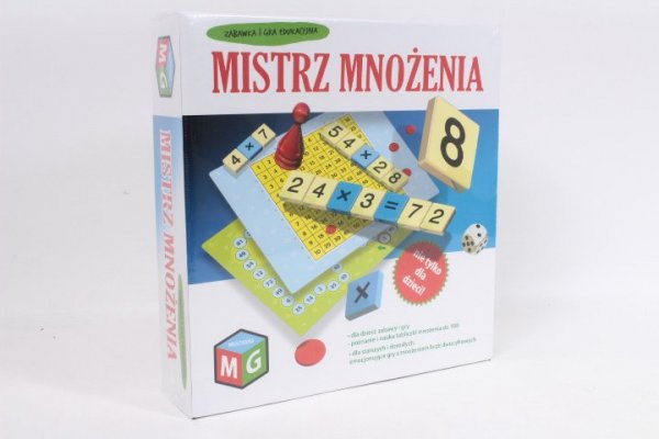 MULTIGRA Mistrz mnożenia zabawa i gra...00310