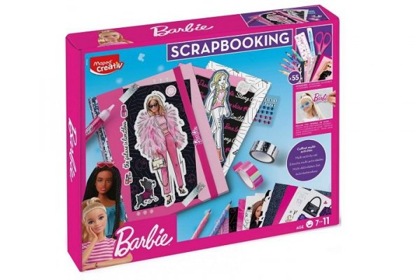 CX DYSTRYBUCJA CREATIV zestaw do scrapbookingu Barbie 907062