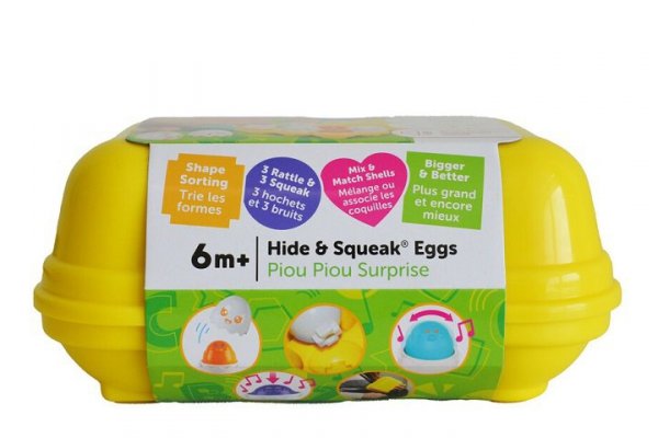 TOMY TOMY TOOMIES jajeczka z dźwiękami nowe E73560 /6