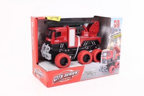 MZ-IMPORT Straż pożarna pojazd 6-koł św/dźw RJ6961-3 07206