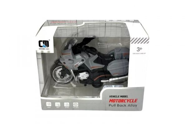 DROMADER Motocykl metal św/dźw pudełko 1340640