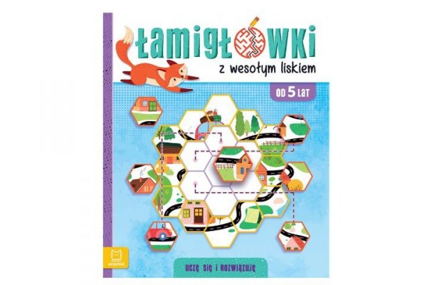 AKSJOMAT Uczę się i rozw.5+ Łamigł.z wesołym liskiem 36067
