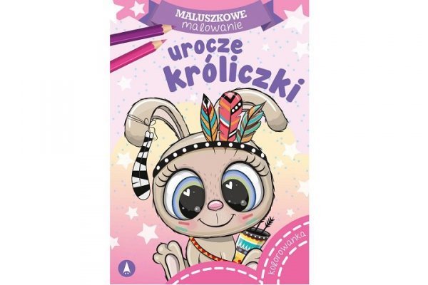 SKRZAT-WYDAWNICTWO Maluszkowe malow.Urocze króliczki 74239 
