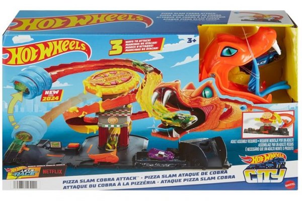 MATTEL HW City Odjazdowa pizza Atak kobry HTN81 /2