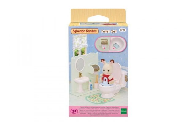 EPOCH - SYLVANIAN FAMILIES SYLVANIAN łazienka zestaw z toaletką 05740