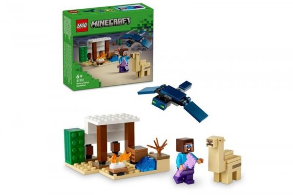 LEGO LEGO MINECRAFT Pustynna wyprawa Steve’a 21251