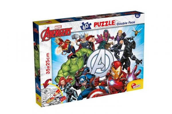 DANTE Lisciani Marvel puzzle DF M-Plus60 Avengers 99658