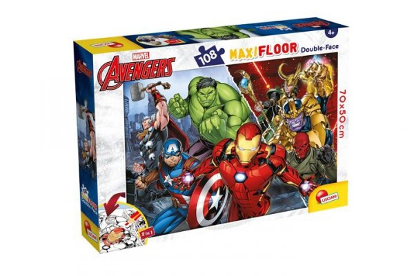 DANTE Lisciani Marvel puzzle DF MaxiFl108 Avengers 99771