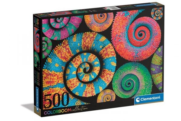 CLEMENTONI - PUZZLE CLE puzzle 500 ColorBoom Curly Tails 35519