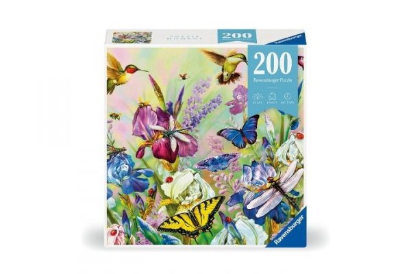 RAVENSBURGER RAV puzzle 200 Kwiaty i motyle 00767