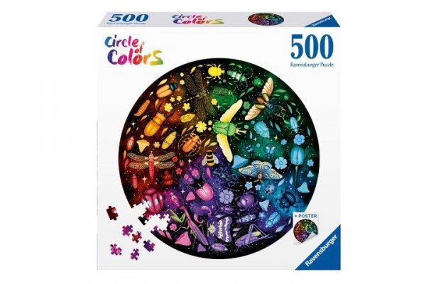 RAVENSBURGER RAV puzzle 500 Paleta kolorów 00820