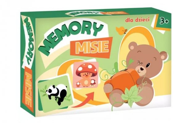 KANGUR - GRY Gra Memory Misie 40766