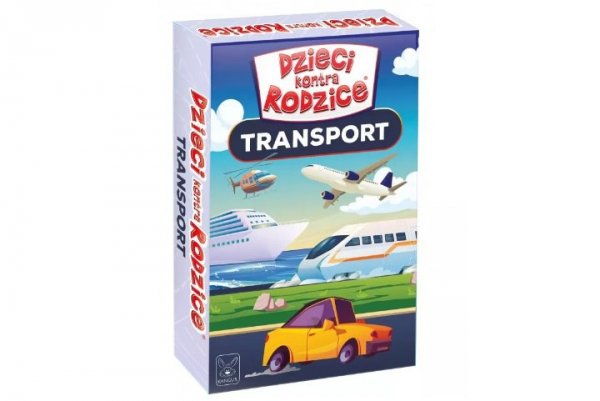 KANGUR - GRY Dzieci kontra Rodzice gra Transport 40803