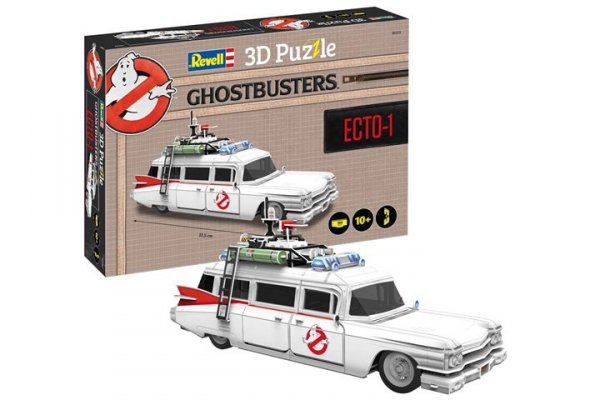 REVELL - CARRERA REVELL puzzle 3D Ecto-1 Ghostbusters 00222