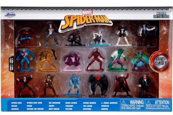 SIMBA JADA Spiderman metalowe figurki 18-pak 322-5031