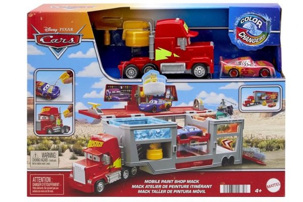 MATTEL CARS Mobilny lakiernik zmiana koloru HPD82 /3