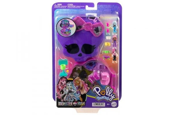 MATTEL Polly Pocket Monster High zestaw kompakt.HVV58 /4