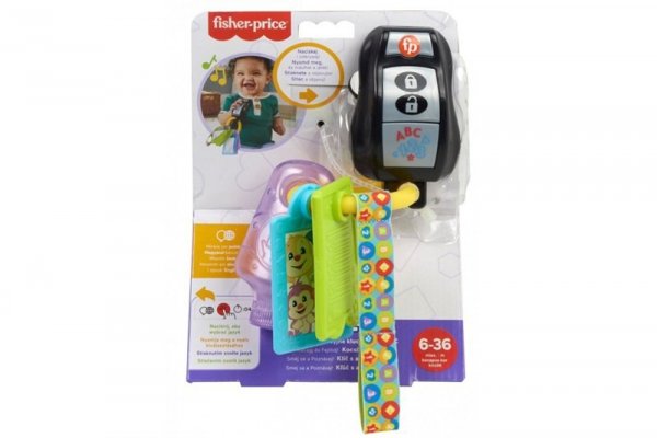 MATTEL FP LL kluczyki edukacyjne ABC 123 HXF51 /3