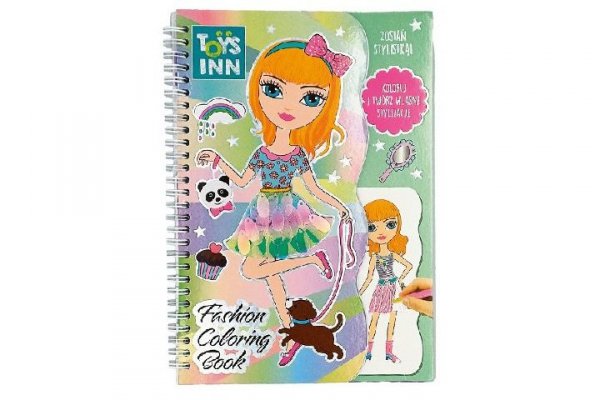 STNUX STNUX Fashion Coloring book STN8523 98523