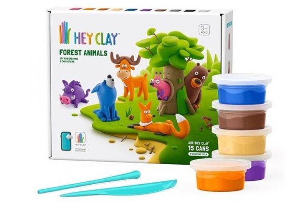 TM TOYS TMT HeyClay zest.Zwierz.leśne+akc HCL15022 07858