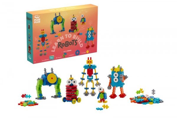 DANTE Plus-Plus naucz się bud.Roboty 275el 3963