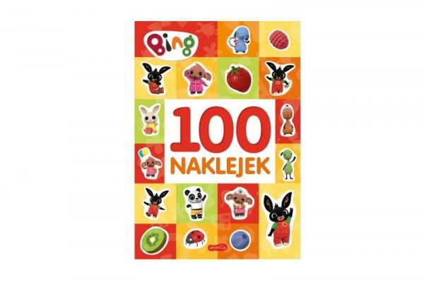 HARPERCOLLINS 100 naklejek Bing nowa edycja 86381