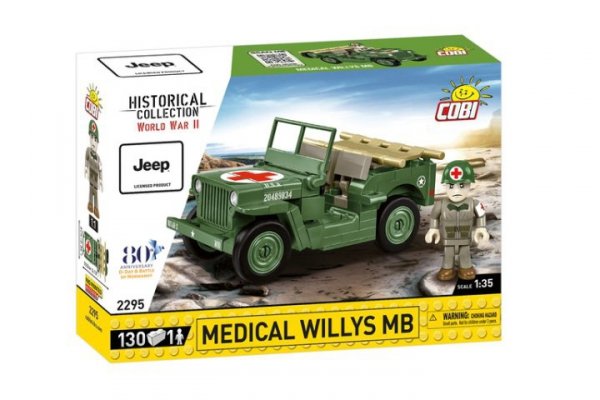 COBI COBI HC WWII Medical Willys MB 130kl 2295