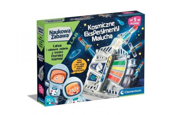 CLEMENTONI - ZABAWKI CLE Naukowa zabawa Labo Junior Rocket Scien..50892