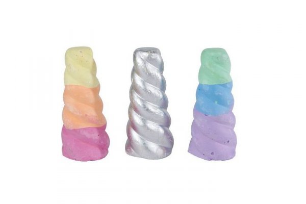 HIPO Kreda róg jednorożca 3szt 8cm 720771 10742