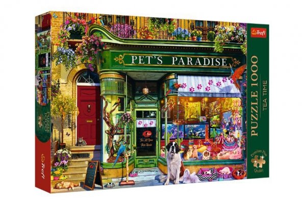 TREFL PUZZLE 1000 PremPlus TeaTime:Raj dla zwierz..10841