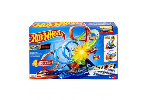 MATTEL HW Action Poczwórna pętla kraks HXR70 /2