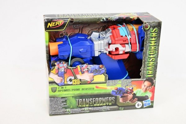 HASBRO TRA NERF Optimus 2w1 wyrzutnia F3901