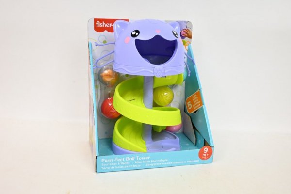 MATTEL FP Pets Kocia wieża z piłeczkami HTW92 /2