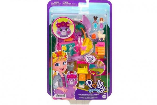 MATTEL Polly Pocket zestaw Lama HKV33