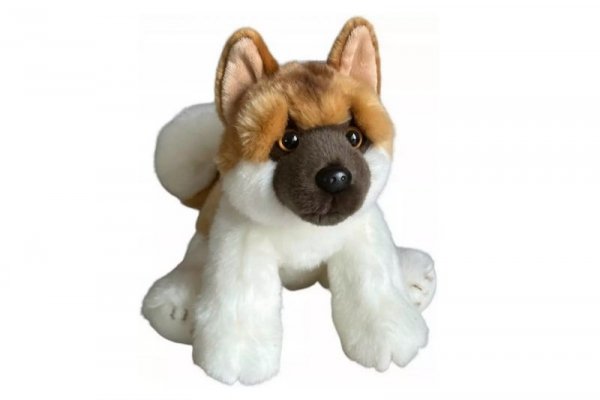 DUBI PLUSZ Pies Akita siedzący 28cm 30740