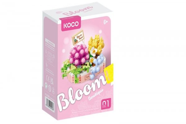 IM.MASTER KOCO klocki sukulenty donica róż 249el 02086 44187