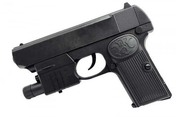 CABOTOYS Pistolet na kulki światło folia K634 98097