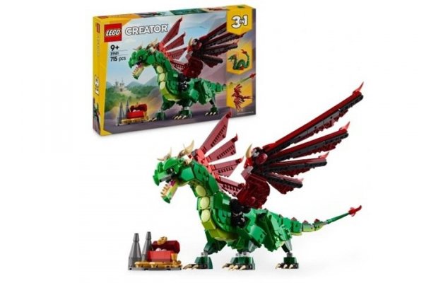 LEGO LEGO CREATOR Średniowieczny smok 31161