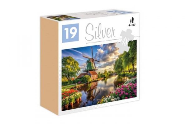 ALEXANDER Puzzle 48el 19 Silver Wiatrak 28898
