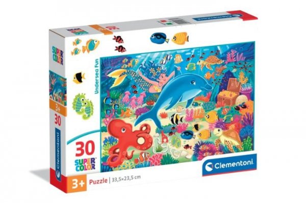 CLEMENTONI - PUZZLE CLE puzzle 30 SuperKolor Undersea Fun 20837
