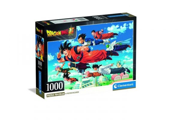CLEMENTONI - PUZZLE CLE puzzle 1000 Compact Anime Dragon Ball 39955
