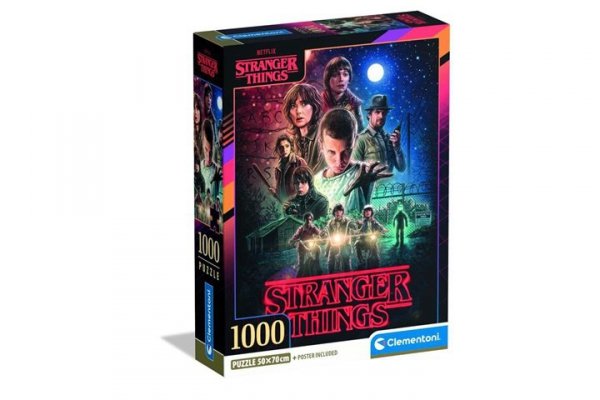 CLEMENTONI - PUZZLE CLE puzzle 1000 CompactNetfl.StrangerThings 39978