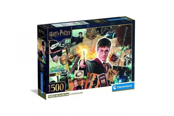 CLEMENTONI - PUZZLE CLE puzzle 1500 Compact HarryPotter 31745