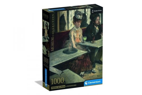 CLEMENTONI - PUZZLE CLE puzzle 1000 CompactMus.DansUnCafe 39974